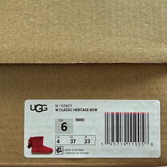 UGG Classic Heritage Bow - Picture 5 of 5